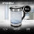 Чайник электрический Hyundai HYK-G3509 1.7л. 2200Вт черный/прозрачный корпус: стекло/пластик - купить недорого с доставкой в интернет-магазине