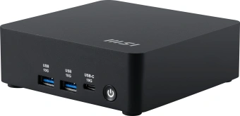 Неттоп MSI Cubi NUC AI 1UMG-060BRU Core Ultra 7 155H (1.4) Arc graphics без ОС 2x2.5GbitEth WiFi BT 120W черный (936-B20911-060) - купить недорого с доставкой в интернет-магазине