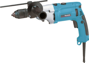 Дрель ударная Makita HP2071F 1010Вт патрон:быстрозажимной реверс (кейс в комплекте) - купить недорого с доставкой в интернет-магазине