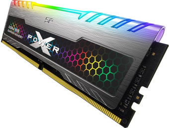 Память DDR4 2x16GB 3200MHz Silicon Power SP032GXLZU320BDB Xpower Turbine RGB RTL Gaming PC4-25600 CL16 DIMM 288-pin 1.35В kit single rank с радиатором Ret - купить недорого с доставкой в интернет-магазине