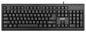 Клавиатура Acer OKW120 черный USB - купить недорого с доставкой в интернет-магазине