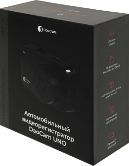 Видеорегистратор Daocam Uno Wi-Fi черный 1080x1920 1080p 150гр. GPS Novatek 96672 - купить недорого с доставкой в интернет-магазине