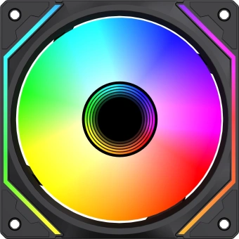 Вентилятор для корпуса Bloody BD-CF120ARGB5 LCD ARGB 120х120x25 черный 4-pin 26дБ (BD-CF120ARGB5-BK) Ret - купить недорого с доставкой в интернет-магазине