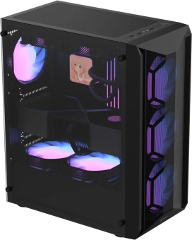 Корпус Formula Air Power G1 Plus черный без БП ATX 6x120mm 3x140mm 1xUSB2.0 1xUSB3.0 1xUSB3.1 audio bott PSU - купить недорого с доставкой в интернет-магазине
