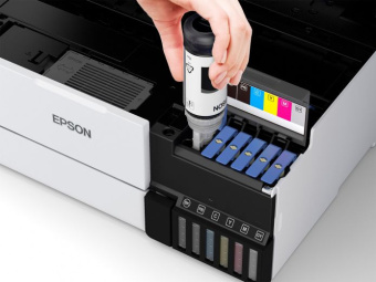 МФУ струйный Epson EcoTank L8160 (C11CJ20404/403/402) A4 Duplex Net WiFi белый - купить недорого с доставкой в интернет-магазине