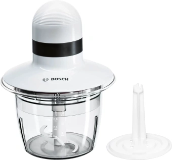 Измельчитель электрический Bosch MMR08A1 0.8л. 400Вт белый/черный - купить недорого с доставкой в интернет-магазине