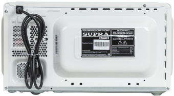 Микроволновая Печь Supra 20SW25 20л. 700Вт белый - купить недорого с доставкой в интернет-магазине