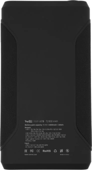 Мобильный аккумулятор TopON TOP-X73 72000mAh QC3.0/PD3.0/Qi 180W 5A USB-A/2xUSB-C беспров.зар. черный (103073) - купить недорого с доставкой в интернет-магазине