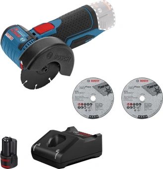 Углошлифовальная машина Bosch GWS 12V-76 19500об/мин рез.шпин.:M5 d=76мм (0615990M3E) - купить недорого с доставкой в интернет-магазине