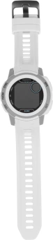 Смарт-часы Garmin Instinct 2s Solar 40мм 1.2" AMOLED корп.черный/белый рем.белый (010-02564-03) - купить недорого с доставкой в интернет-магазине
