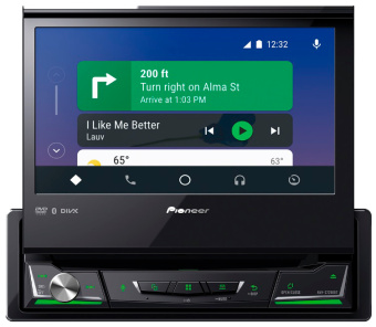 Автомагнитола Pioneer AVH-Z7250BT 1DIN 4x50Вт DSP 7" 3 RDS - купить недорого с доставкой в интернет-магазине