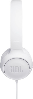 Гарнитура накладные JBL Tune 500 1.187м белый проводные оголовье (JBLT500WHT) - купить недорого с доставкой в интернет-магазине
