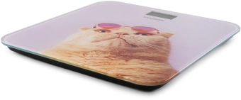 Весы напольные электронные Hyundai H-BS03456 макс.180кг сиреневый - купить недорого с доставкой в интернет-магазине