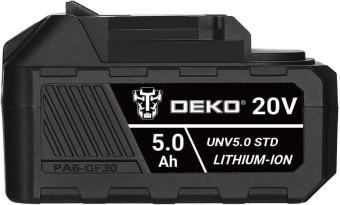 Батарея аккумуляторная Deko UNV5.0 STD 20В 5Ач Li-Ion (063-4495) - купить недорого с доставкой в интернет-магазине
