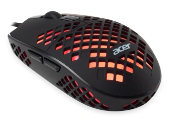 Мышь Acer OMW134 черный оптическая 6400dpi USB 6but (ZL.MCEEE.018) - купить недорого с доставкой в интернет-магазине