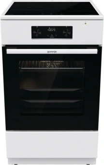 Плита Электрическая Gorenje GEIT5C60WPG белый стеклокерамика (без крышки) - купить недорого с доставкой в интернет-магазине
