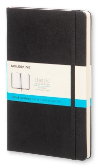 Блокнот Moleskine CLASSIC QP066 Large 130х210мм 240стр. пунктир твердая обложка черный - купить недорого с доставкой в интернет-магазине