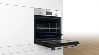 Духовой шкаф Электрический Bosch HBF512BS1T нержавеющая сталь - купить недорого с доставкой в интернет-магазине