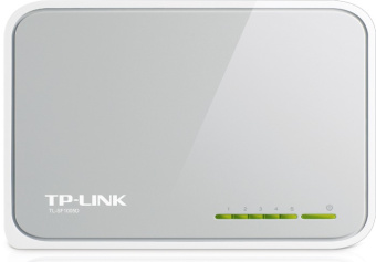 Коммутатор TP-Link TL-SF1005D (L2) 5x100Мбит/с неуправляемый - купить недорого с доставкой в интернет-магазине
