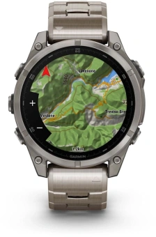 Смарт-часы Garmin Fenix fenix 8 47mm 47мм 1.4" AMOLED корп.серый рем.серый разм.брасл.:125-210мм (010-02904-40) - купить недорого с доставкой в интернет-магазине