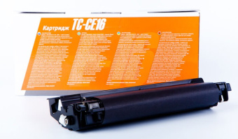 Картридж лазерный T2 E-16 TC-CE16 E16 черный (2500стр.) для Canon FC108/128/206/208/210/220/228/230/310 без чипа - купить недорого с доставкой в интернет-магазине