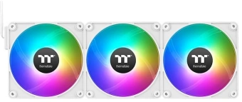 Вентилятор для корпуса Thermaltake CT120 EX Reverse ARGB 120х120x25 белый 4-pin 31.2дБ (упак.:3шт) (CL-F194-PL12SW-A) Ret - купить недорого с доставкой в интернет-магазине