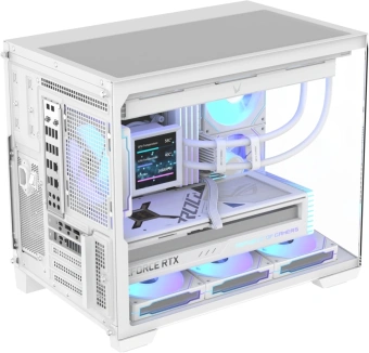 Корпус Formula Crystal Z4M Plus белый без БП mATX 2x120mm 1xUSB2.0 1xUSB3.0 audio bott PSU - купить недорого с доставкой в интернет-магазине