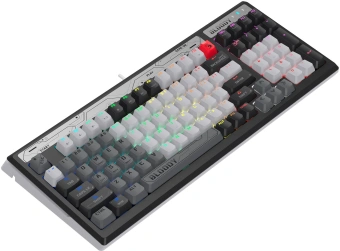 Клавиатура A4Tech Bloody B950 механическая серый/черный USB for gamer LED (B950) - купить недорого с доставкой в интернет-магазине