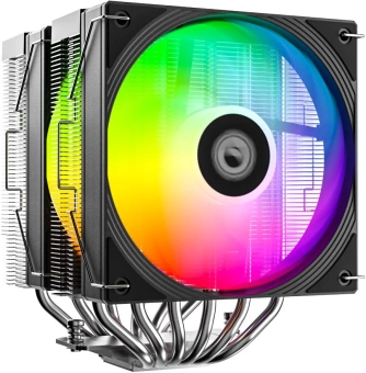 Устройство охлаждения(кулер) ID-Cooling Frozn A620 Pro Se ARGB Soc-AM5/AM4/1200/1700/1851 черный 4-pin 15-27.2dB Al+Cu 260W 1020gr Ret (FROZN A620 PRO SE ARGB) - купить недорого с доставкой в интернет-магазине