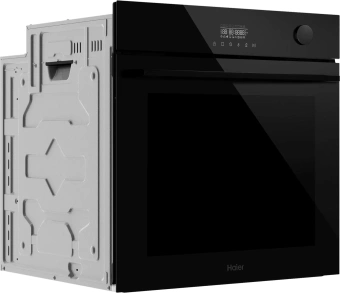 Духовой шкаф Электрический Haier HOQ-F4AAN3GB черный - купить недорого с доставкой в интернет-магазине