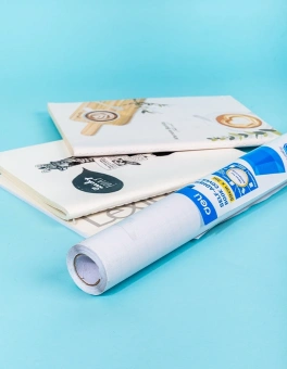 Пленка Deli EH831 Uspire для книги с липк.сл. ПП гладкая прозр. 500х3000 - купить недорого с доставкой в интернет-магазине