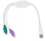 Кабель Premier 6-082-PS2 USB 2.0 A(m) PS/2 (f) 0.3м серый (пакет) - купить недорого с доставкой в интернет-магазине