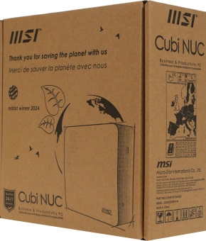 Неттоп MSI Cubi NUC 1M-053BRU Core 3 100U (1.2) Graphics CR без ОС 2xGbitEth WiFi BT 120W черный (936-B0B111-081) - купить недорого с доставкой в интернет-магазине