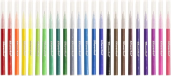 Фломастеры Silwerhof Color 9мм 145мм круг. пулевидный пиш. наконечник Вентилируемый 24цв. пакет с европодвесом - купить недорого с доставкой в интернет-магазине