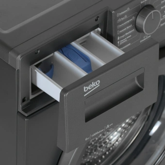Стиральная машина Beko WSRE6512ZAA класс: A загр.фронтальная макс.:6кг антрацит - купить недорого с доставкой в интернет-магазине