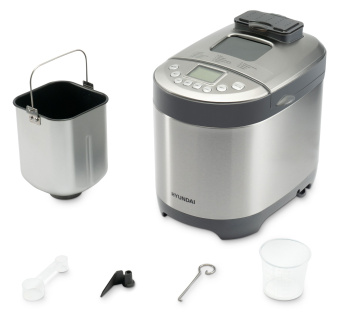 Хлебопечь Hyundai HYBM-4082 550Вт серый/серебристый - купить недорого с доставкой в интернет-магазине