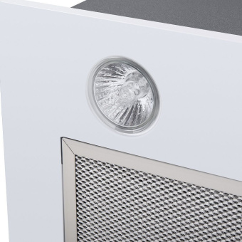 Вытяжка встраиваемая Maunfeld Crosby Light C 60 белый управление: ползунковое (1 мотор) - купить недорого с доставкой в интернет-магазине