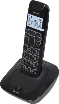 Р/Телефон Dect Texet TX-D7505A черный АОН - купить недорого с доставкой в интернет-магазине