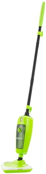 Швабра паровая Kitfort КТ-1055 1000Вт зеленый - купить недорого с доставкой в интернет-магазине