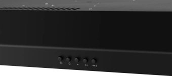 Вытяжка козырьковая Weissgauff Cover 50 черный управление: кнопочное - купить недорого с доставкой в интернет-магазине