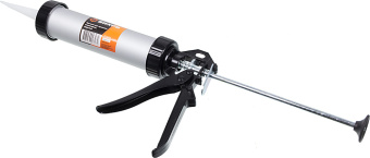 Пистолет для герметика Вихрь 73/3/6/2 механический закрытый серебристый/черный - купить недорого с доставкой в интернет-магазине