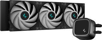 Система водяного охлаждения Deepcool LE720 Soc-AM5/AM4/1151/1200/1700 4-pin 19-33dB Al 350W 1856gr LED Ret - купить недорого с доставкой в интернет-магазине