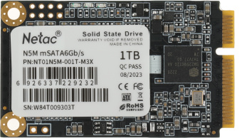 Накопитель SSD Netac SATA-III 1TB NT01N5M-001T-M3X N5M mSATA - купить недорого с доставкой в интернет-магазине