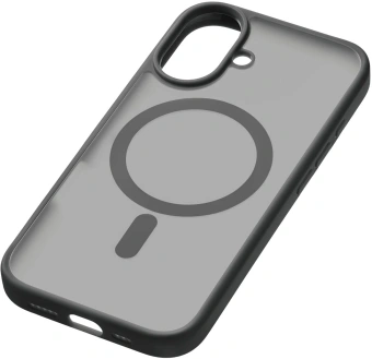 Чехол (клип-кейс) uBear для Apple iPhone 16 Plus Cloud with MagSafe черный (CS433BL67MT-I24M) - купить недорого с доставкой в интернет-магазине