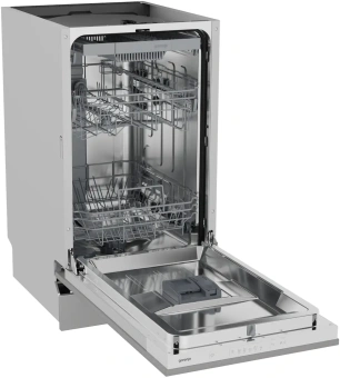 Посудомоечная машина встраив. Gorenje GV523E10WE 1760Вт узкая нержавеющая сталь - купить недорого с доставкой в интернет-магазине