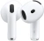 Гарнитура вкладыши Apple AirPods 4 A3050,A3053,A3058 белый беспроводные bluetooth в ушной раковине (MXP63ZA/A) - купить недорого с доставкой в интернет-магазине
