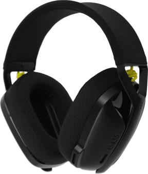 Наушники с микрофоном Logitech G435 черный/желтый накладные BT/Radio оголовье (981-001053) - купить недорого с доставкой в интернет-магазине