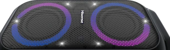 Минисистема Hisense Party Rocket 160 черный 160Вт USB BT - купить недорого с доставкой в интернет-магазине