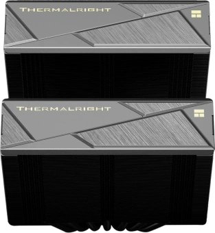 Устройство охлаждения(кулер) Thermalright Royal Pretor 130 Ultra Soc-AM5/AM4/1200/1700/1851 черный 4-pin 29.4dB Al+Cu Ret (RP130-ULTRA-BL) - купить недорого с доставкой в интернет-магазине