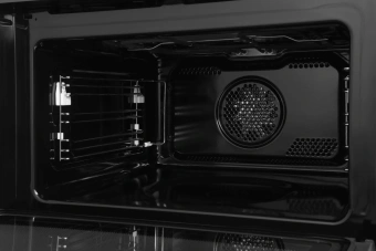Духовой шкаф Электрический Hyundai HMEO 6540 DX черный - купить недорого с доставкой в интернет-магазине